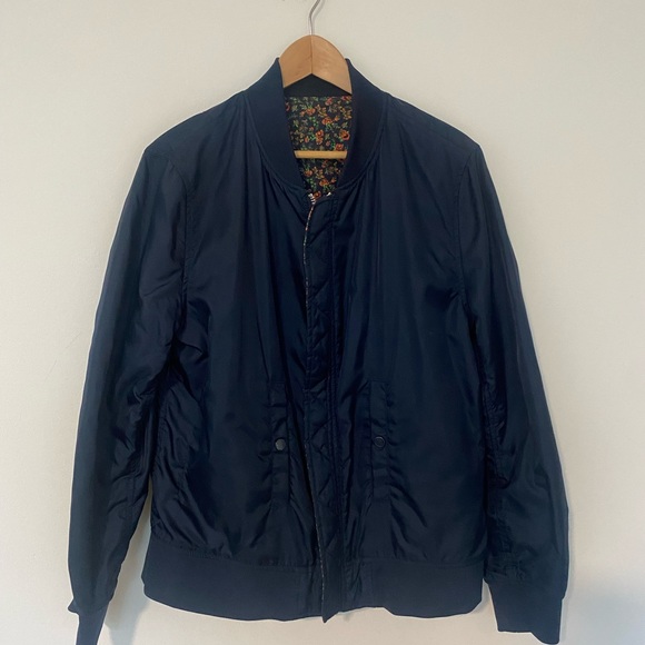 Alpha Industries reversible floral bomber jacket L - Picture 4 of 7